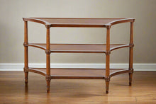 Load image into Gallery viewer, Ethan Allen Legacy Triple Tiered Console Table
