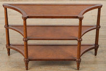 Load image into Gallery viewer, Ethan Allen Legacy Triple Tiered Console Table
