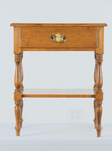 Load image into Gallery viewer, Ethan Allen Heirloom Nutmeg 27&quot; Tall Side Table
