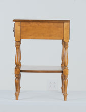 Load image into Gallery viewer, Ethan Allen Heirloom Nutmeg 27&quot; Tall Side Table
