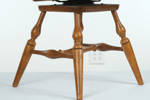 Load image into Gallery viewer, Ethan Allen Heirloom Nutmeg Swiveling Comb Back Windsor Chair
