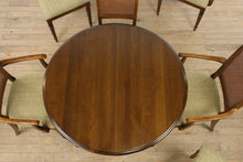 Load image into Gallery viewer, Ethan Allen Mid Century Dining Set - New Upholstery
