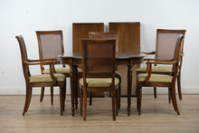 Load image into Gallery viewer, Ethan Allen Mid Century Dining Set - New Upholstery
