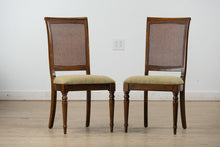 Load image into Gallery viewer, Ethan Allen Mid Century Dining Set - New Upholstery
