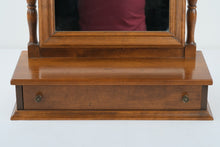 Load image into Gallery viewer, Ethan Allen Heirloom Nutmeg Shaving Mirror
