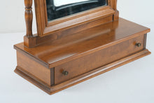 Load image into Gallery viewer, Ethan Allen Heirloom Nutmeg Shaving Mirror
