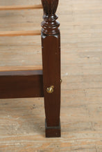 Load image into Gallery viewer, Ethan Allen Queen Rice‑Carved Poster Bed - Georgian Court
