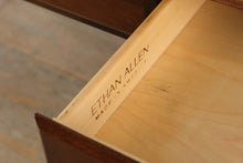Load image into Gallery viewer, Ethan Allen Elements Sienna Wood Executive Desk 3 Drawer Writing Desk
