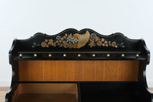 Load image into Gallery viewer, Ethan Allen Hitchcock-Style Painted Dry Sink with Lift-Out Copper Tray

