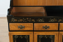 Load image into Gallery viewer, Ethan Allen Hitchcock-Style Painted Dry Sink with Lift-Out Copper Tray
