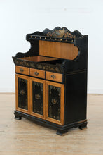 Load image into Gallery viewer, Ethan Allen Hitchcock-Style Painted Dry Sink with Lift-Out Copper Tray
