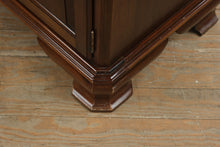 Load image into Gallery viewer, Ethan Allen Georgian Court Nightstand with Glass Top
