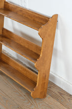 Load image into Gallery viewer, Ethan Allen Three Tier Wall Shelf Solid Wood Display Rack 27 Inch
