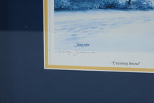 Load image into Gallery viewer, Harry Jarman Evening Snow Signed Numbered Print 114 of 350 Church Winter Art
