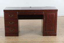 Load image into Gallery viewer, Traditional Cherry Finish Executive Desk – 60”
