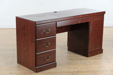 Load image into Gallery viewer, Traditional Cherry Finish Executive Desk – 60”
