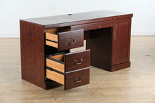 Load image into Gallery viewer, Traditional Cherry Finish Executive Desk – 60”
