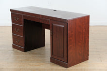 Load image into Gallery viewer, Traditional Cherry Finish Executive Desk – 60”
