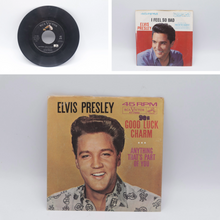 Load image into Gallery viewer, Elvis Presley 45 RPM Singles Lot Good Luck Charm and I Feel So Bad RCA Victor
