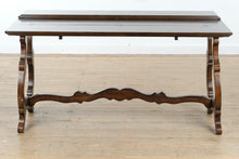 Load image into Gallery viewer, Rustic Folding Console to Dining Table – Expandable Trestle Base Design
