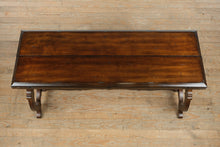 Load image into Gallery viewer, Rustic Folding Console to Dining Table – Expandable Trestle Base Design
