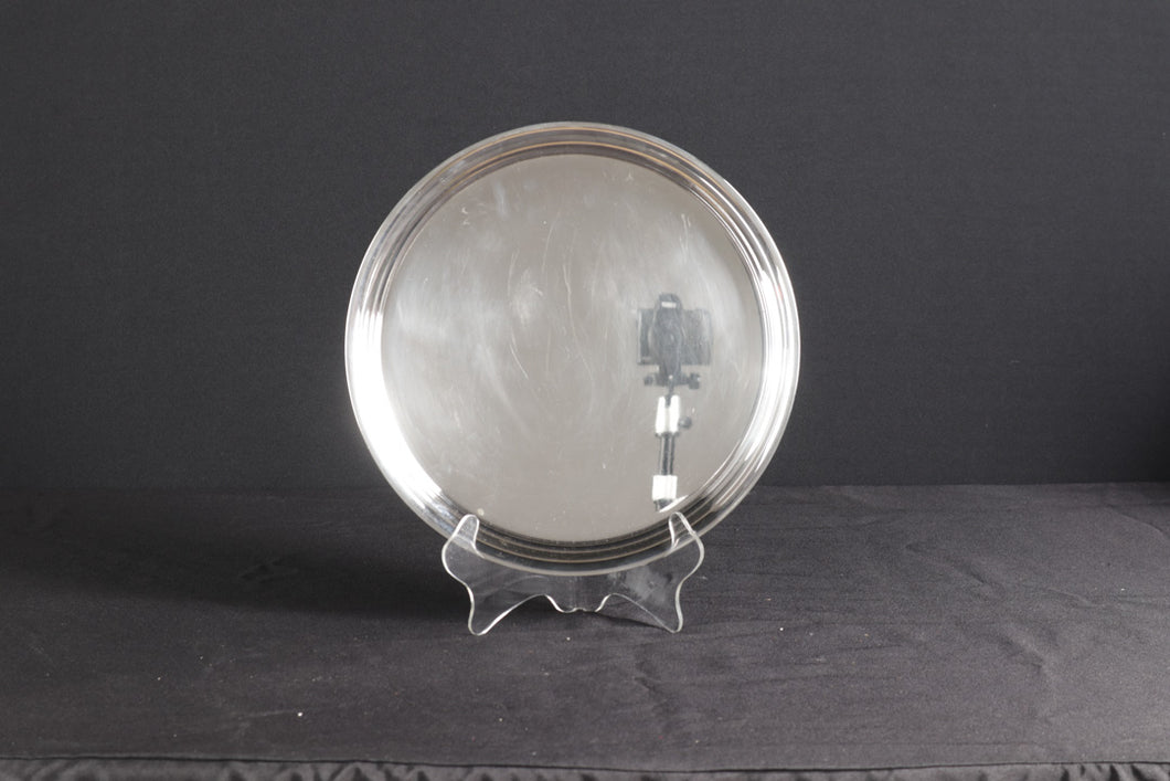 F.B Rogers Round Silver Tray - 7506