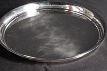 Load image into Gallery viewer, F.B Rogers Round Silver Tray - 7506
