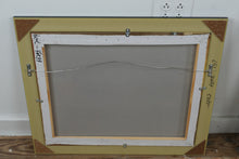 Load image into Gallery viewer, Signed Interior Genre Scene After Vermeer The Glass of Wine Oil Painting 28x24 Framed
