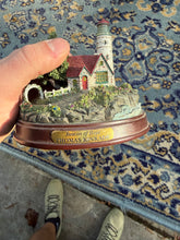 Load image into Gallery viewer, Thomas Kinkade “Beacon of Hope” Lighthouse Sculpture – Lighted Collectible Figurine
