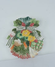 Load image into Gallery viewer, Fitz and Floyd Vegetable Bouquet Wall Plaque 1996 Ceramic Kitchen Decor
