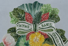 Load image into Gallery viewer, Fitz and Floyd Vegetable Bouquet Wall Plaque 1996 Ceramic Kitchen Decor
