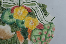 Load image into Gallery viewer, Fitz and Floyd Vegetable Bouquet Wall Plaque 1996 Ceramic Kitchen Decor
