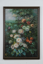 Load image into Gallery viewer, &quot;Garden Radiance&quot; – Framed Oil Painting Signed Kenneth
