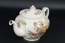 Load image into Gallery viewer, Johnson Bros “Pomona” Windsor Ware Teapot – Fruit Basket Design – Made in England
