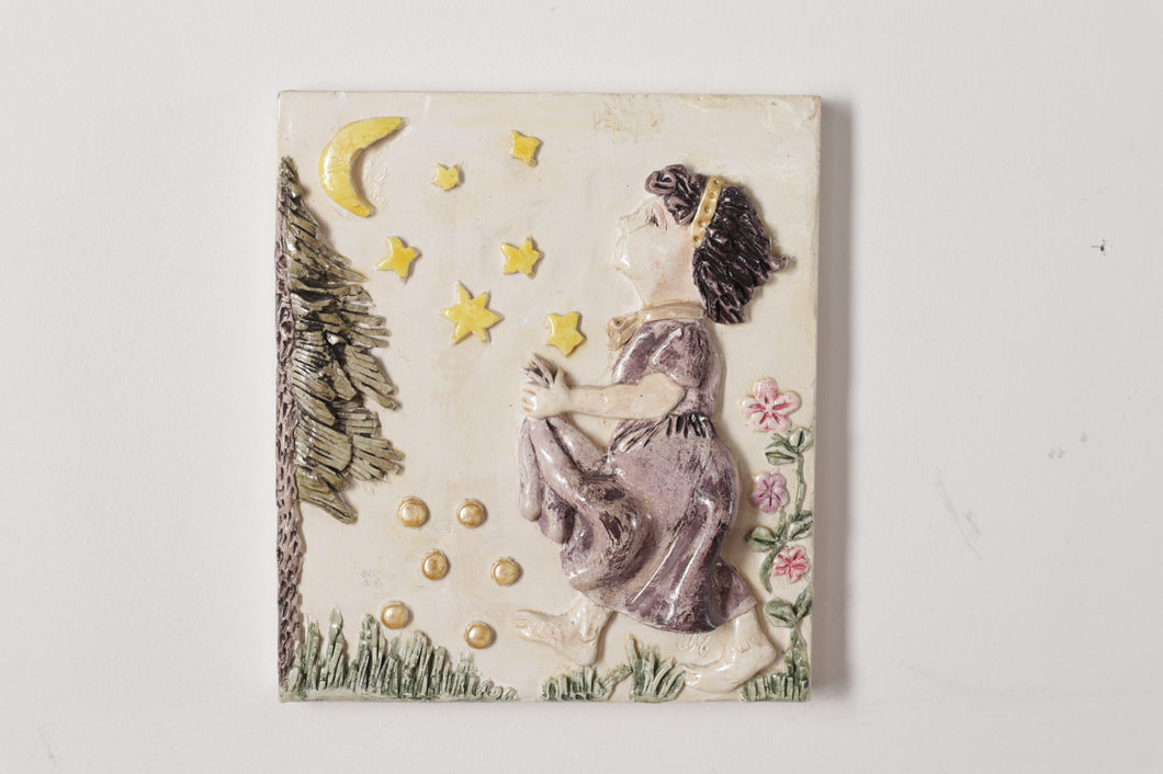 Fairy tale Plaque Night Sky