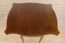 Load image into Gallery viewer, Jallon &amp; Heller Mahogany Pembroke Drop Leaf Side Table with Drawer
