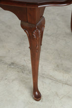 Load image into Gallery viewer, Pennsylvania House Solid Cherry Queen Anne Dining Table with 2 Leaves and 6 Chairs
