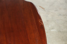 Load image into Gallery viewer, Pennsylvania House Solid Cherry Queen Anne Dining Table with 2 Leaves and 6 Chairs
