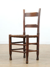 Load image into Gallery viewer, Antique Farmhouse Chair with Woven Seat
