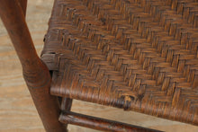 Load image into Gallery viewer, Antique Farmhouse Chair with Woven Seat
