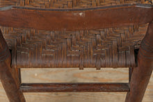 Load image into Gallery viewer, Antique Farmhouse Chair with Woven Seat
