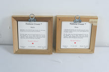 Load image into Gallery viewer, Heartfelt Collection Kathy Seck Feathered Friends Robin Wren Framed Bird Prints 1994

