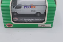 Load image into Gallery viewer, Model Power Minis Mercedes-Benz/Dodge Sprinter Van – FedEx (1:87 Diecast, #19222)
