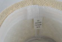 Load image into Gallery viewer, Natural Straw Fedora Hat with Coral Band – Lightweight Summer Sun Hat
