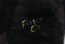 Load image into Gallery viewer, Fiasco Hand Painted Ceramic Fruit Canister Set 3 Black Kitchen Storage Jars
