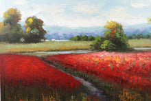 Load image into Gallery viewer, Field of Flowers - Acrylic on Canvas - Artist Signed and Dated
