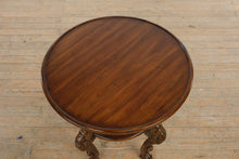 Load image into Gallery viewer, Stanford Furniture Kilimanjaro Round Carved Wood Side Table
