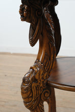 Load image into Gallery viewer, Stanford Furniture Kilimanjaro Round Carved Wood Side Table
