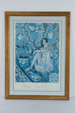 Load image into Gallery viewer, Henri Matisse Figure Decorative Sur Fond Ornemental Centre Pompidou Poster Framed
