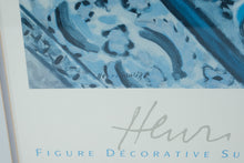Load image into Gallery viewer, Henri Matisse Figure Decorative Sur Fond Ornemental Centre Pompidou Poster Framed
